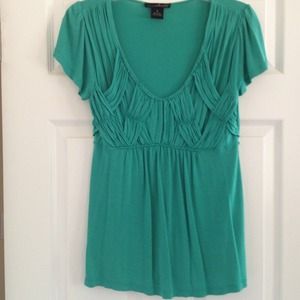 Grecian style green top