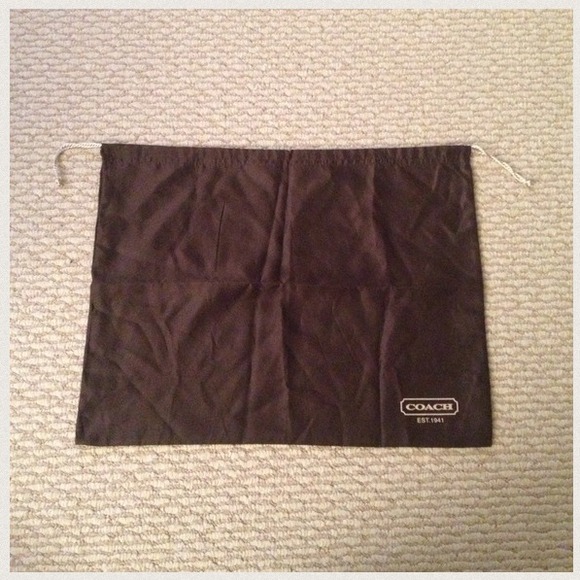 🚫Bundled🚫 🎀COACH🎀 Small/Medium Brown Dust Bag
