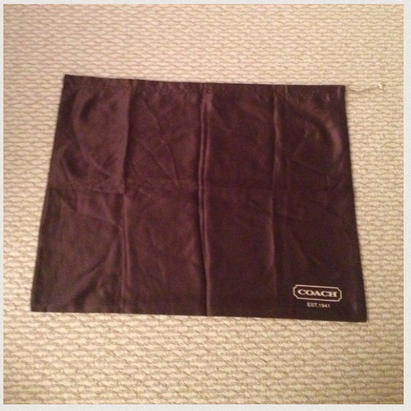 🚫Bundled🚫 🎀COACH🎀 Large Brown Dust Bag