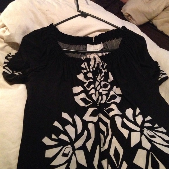 Black and White knee length dress REDUCED