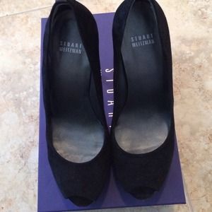 Stuart Weitzman platform pumps heels 8