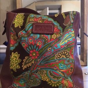 Kate Spade floral shoulder bag