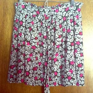 Floral Flowy Skirt