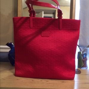 Michael Kors pink over the shoulder bag