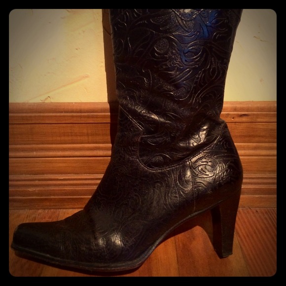 Tooled Antonio Melani Boots