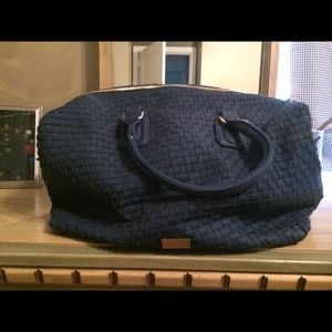 Cornelia Guest blue leather hobo bag