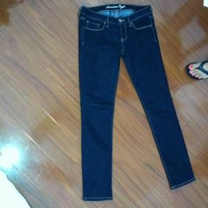 American eagle jeans (stretch) worn once!