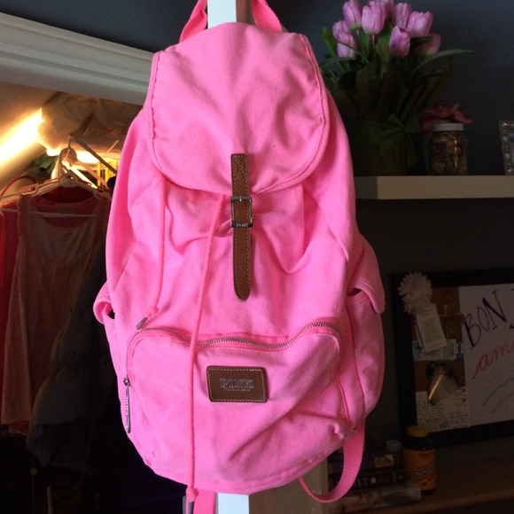 Victoria's Secret Pink Backpack NEON PINK SOLD