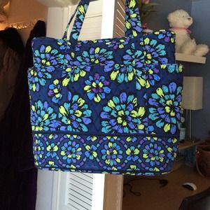 Vera Bradley Indigo Pop Tote