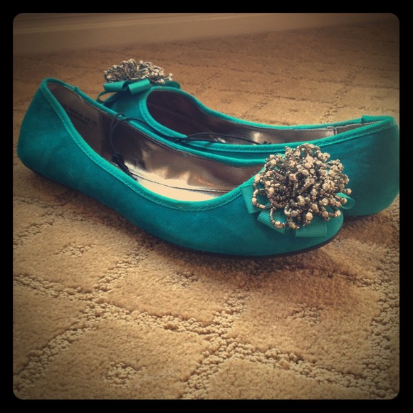 Turquoise flats