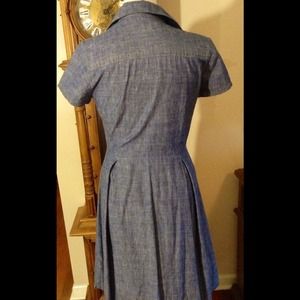 talbot's Dresses - Adorable button-up chambray dress! talbot's Dresses - Adorable button-up chambray dress!