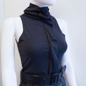 ⚡️Funnel-neck sleeveless top by Kedem Sasson