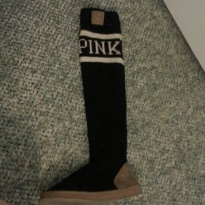 Black Victoria Secret Boots.