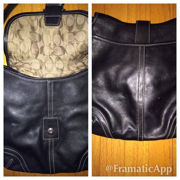 Sold in bundle Authentic Coach Crossbody/shoulder - Picture 3 of 4