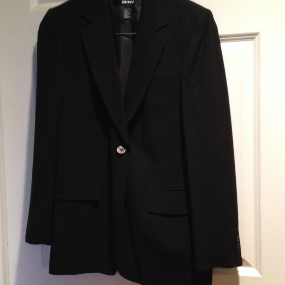 DKNY Black Career Blazer - Picture 2 of 3
