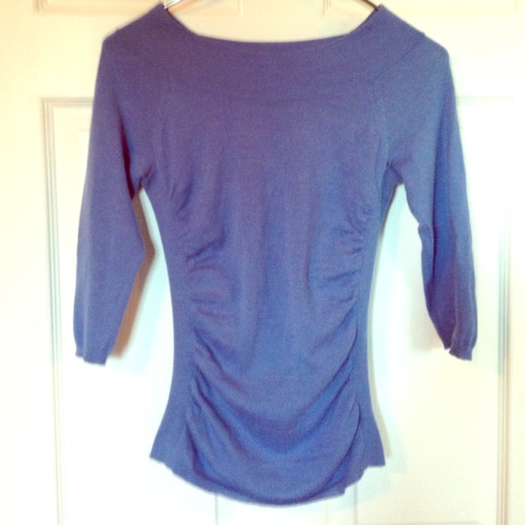 Periwinkle Fitted Sweater - Picture 1 of 4