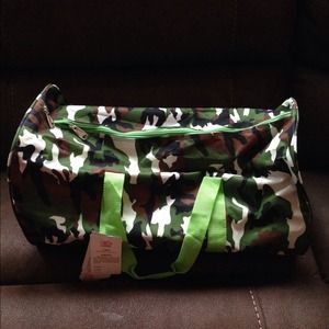 Camouflage Duffle Bag.  ( SALE )