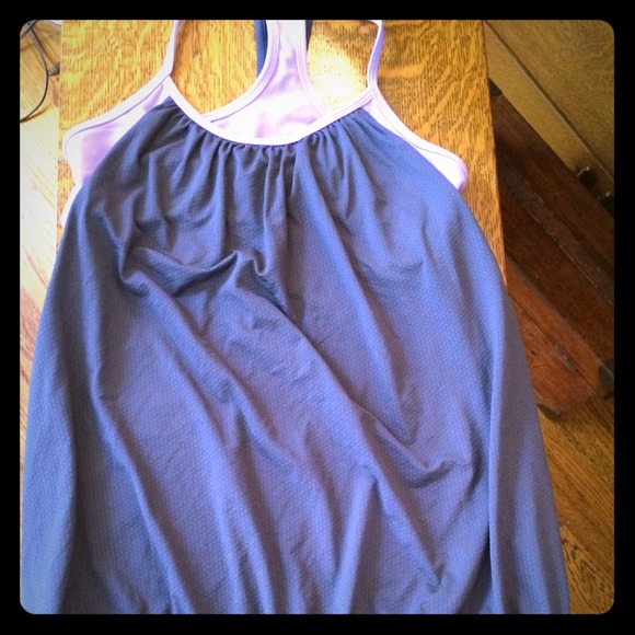 BUNDLE- Grey and purple/turquoise lululemon