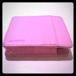 Garmin Soft Pink Leather Case For GPS