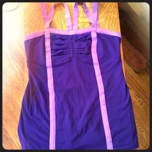 Purple with lavender lululemon top