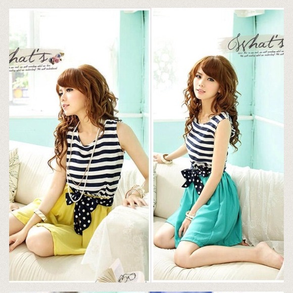 Adorable Blue Summer Dress - Picture 2 of 2