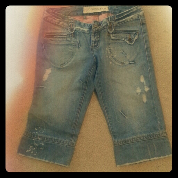 Misslola Ankle Crop Denim