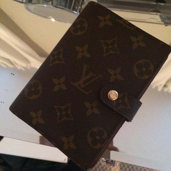 Louis Vuitton LV mono agenda planner