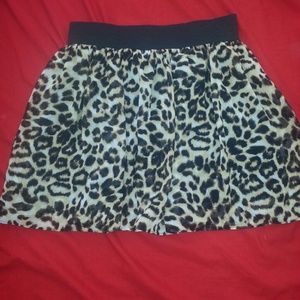 Leopard Skirt