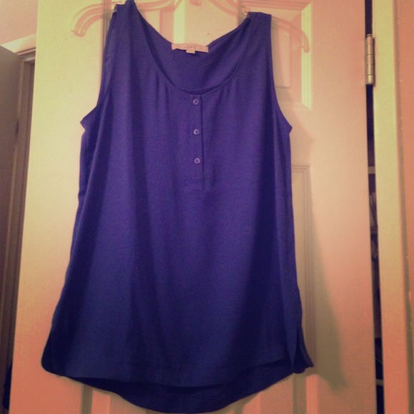SOLD IN BUNDLE!!! Blue Loft top