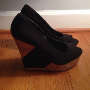 MARK DOWN: Mossimo Cork Wedges