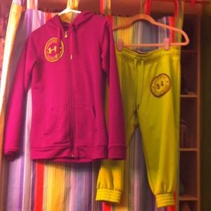 Under armour outfit!