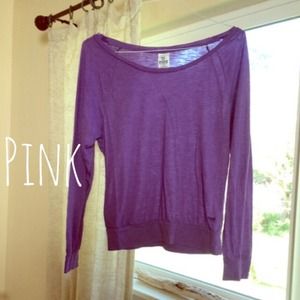 PINK Boat Neck Top