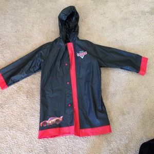 Disney cars rain coat.