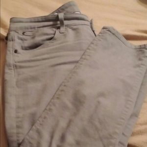 Gap always skinny gray jeans