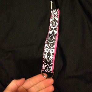 SOLD IN BUNDLE Pink keychain!