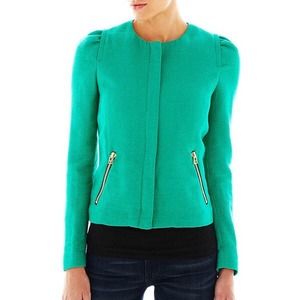 Green blazer