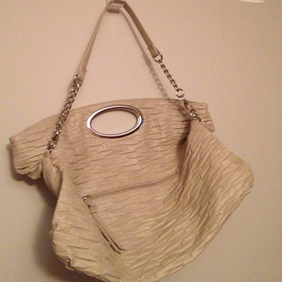 Super cute cream bag