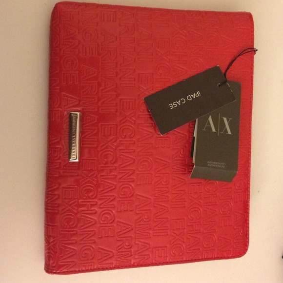 Leather IPad case - New with Tags