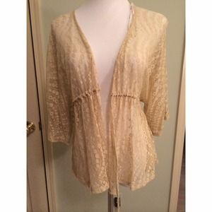 Bohemian lace kimono