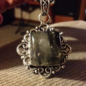 Rutilated Quartz in Sterling Silver