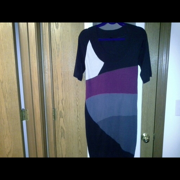 Light weight sweater dress