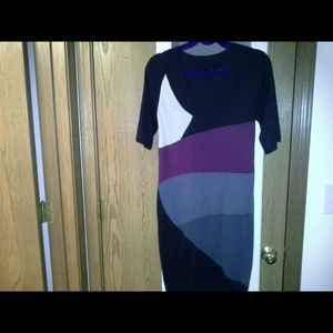 Light weight sweater dress