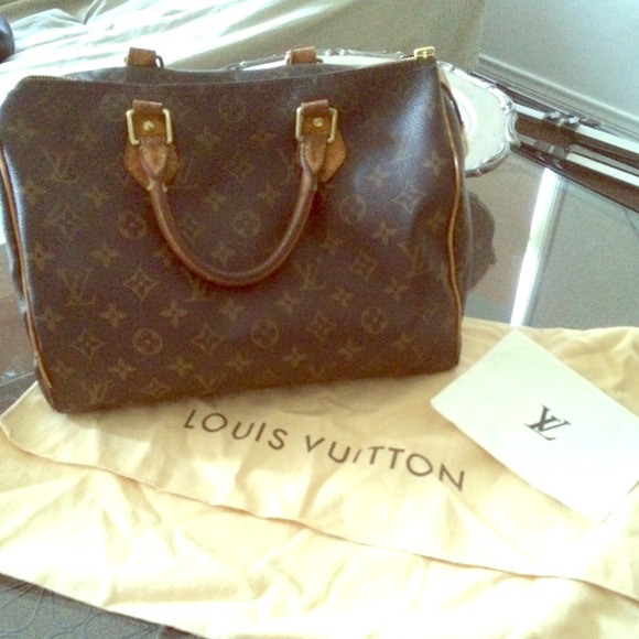 Authentic Louis Vuitton Speedy Purse