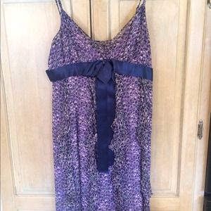 BCBG Max Azria Purple Floral Dress - size 2