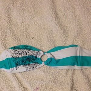 strapless bikini top