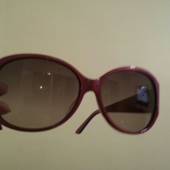 Judith Leiber Crystals Purple Sunglasses