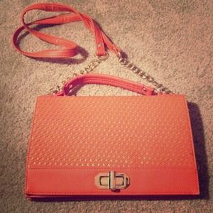 Olivia and Joy Used Orange Handbag