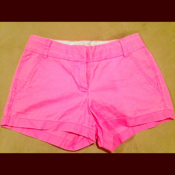 ** J. Crew ** pink shorts size 2