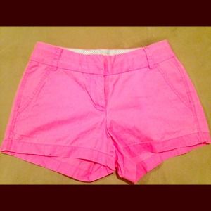 ** J. Crew ** pink shorts size 2