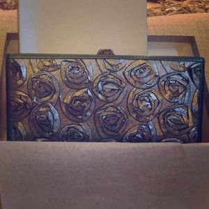 Lodis Jewel Large Ballet Wallet, Jade